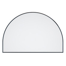 Beth Half Circle Stainless Steel Wall Mirror